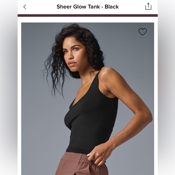 Sheer glow tank - Picture 2 of 5